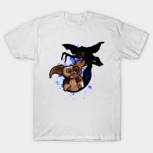 Gremlins Gizmo with Shadow man T-Shirt